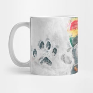 Rasta cat sketch Mug